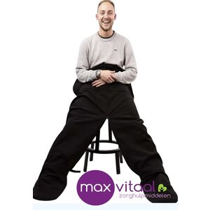 Belieff Warme Scootmobiel deken twee voetenzakken – geschikt voor een voertuig met een stuur in het midden – zwart