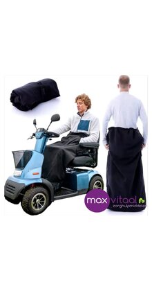Belieff Warme scootmobiel deken dicht / Gesloten