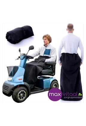 Belieff Warme scootmobiel deken dicht / Gesloten