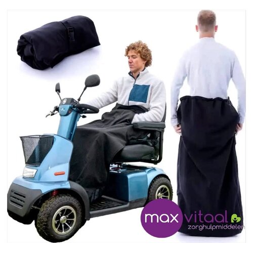Belieff Warme scootmobiel deken dicht / Gesloten