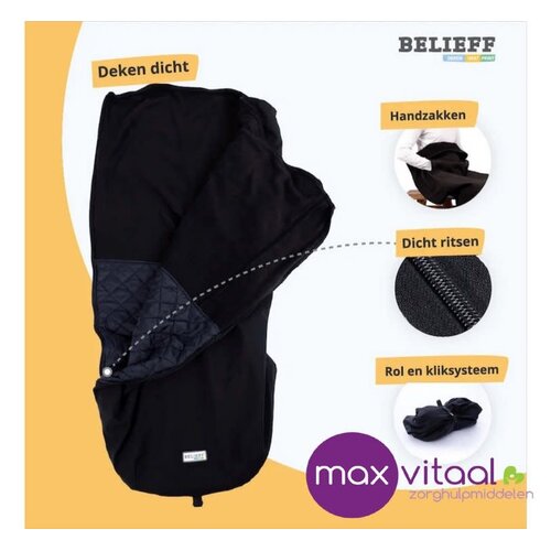 Belieff Warme scootmobiel deken dicht / Gesloten Belieff Warme scootmobiel deken dicht / Gesloten