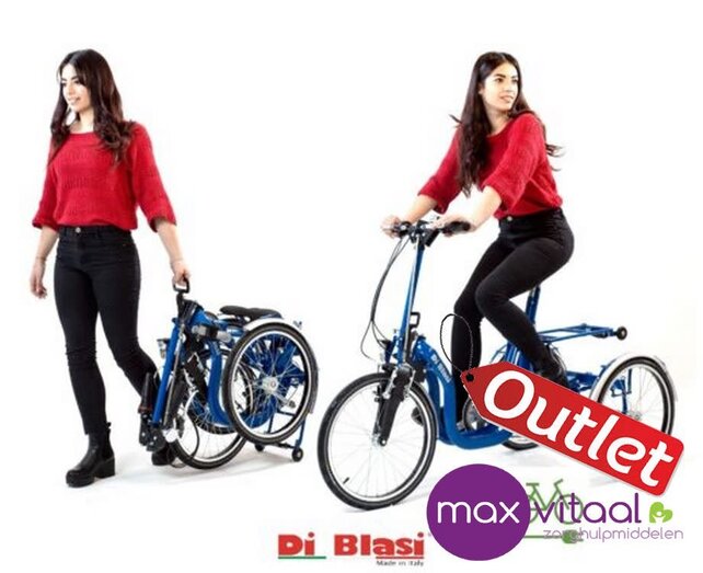 Di Blasi R34 Folding Electric Tricycle (5 speed)- 6 maanden Garantie -Bwjaar 2022 -  (used) Di Blasi R34 Folding Electric Tricycle (5 speed)- 6 maanden Garantie -Bwjaar 2022 -  (used)