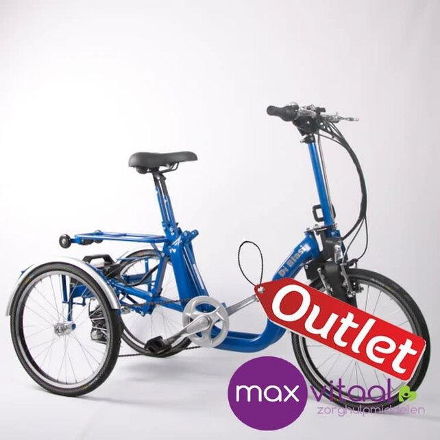 Di Blasi R34 Folding Electric Tricycle (5 speed)- 6 maanden Garantie -Bwjaar 2022 -  (used) Di Blasi R34 Folding Electric Tricycle (5 speed)- 6 maanden Garantie -Bwjaar 2022 -  (used)