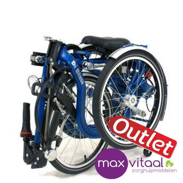 Di Blasi R34 Folding Electric Tricycle (5 speed)- 6 maanden Garantie -Bwjaar 2022 -  (used) Di Blasi R34 Folding Electric Tricycle (5 speed)- 6 maanden Garantie -Bwjaar 2022 -  (used)