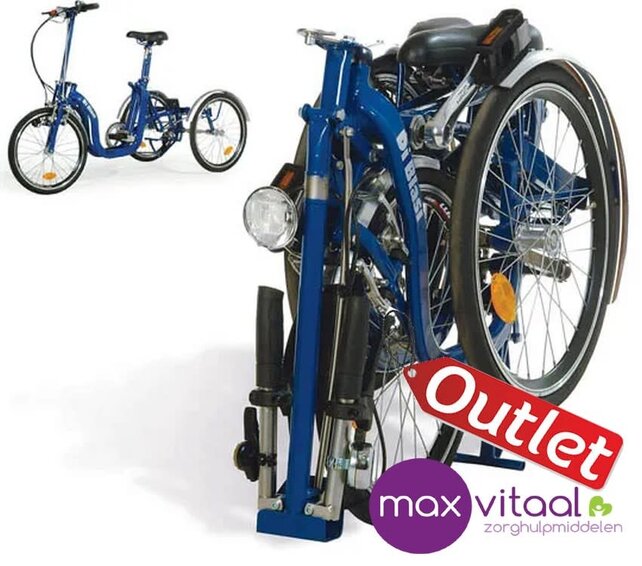 Di Blasi R34 Folding Electric Tricycle (5 speed)- 6 maanden Garantie -Bwjaar 2022 -  (used) Di Blasi R34 Folding Electric Tricycle (5 speed)- 6 maanden Garantie -Bwjaar 2022 -  (used)