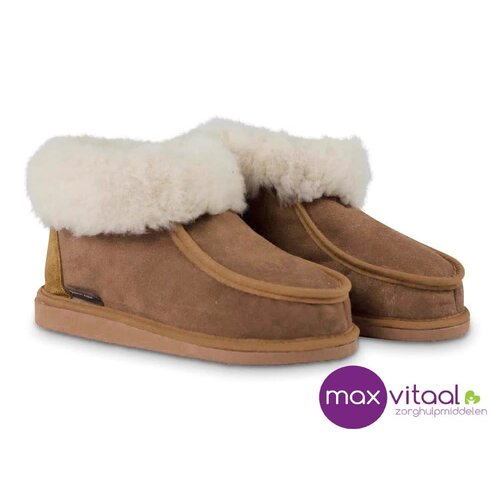 Texelana - Vera  hoge pantoffel van schapenvacht