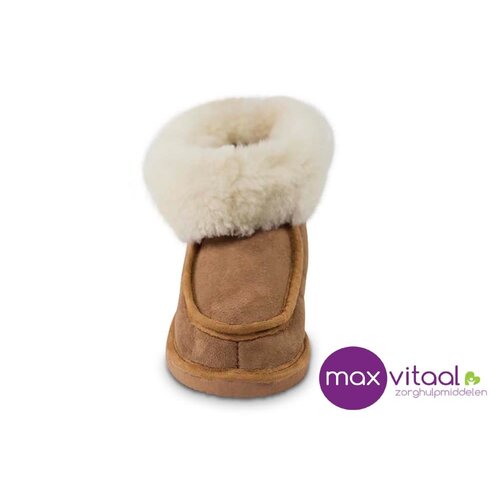 Texelana - Vera  hoge pantoffel van schapenvacht