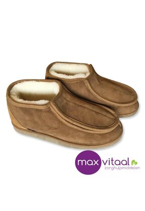 Texelana - Sarah | hoge pantoffel met klittenband