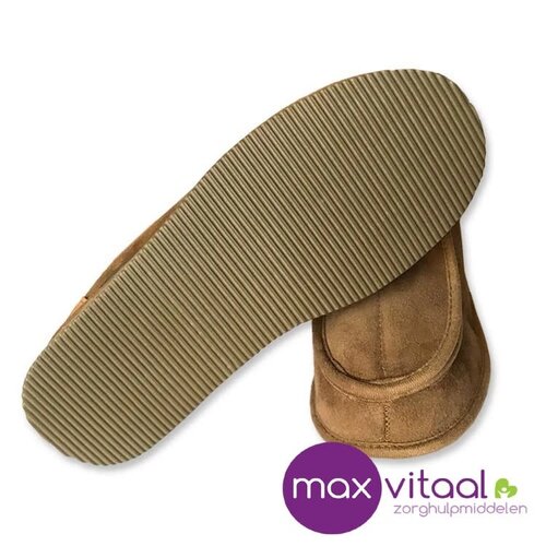 Texelana - Sarah | hoge pantoffel met klittenband