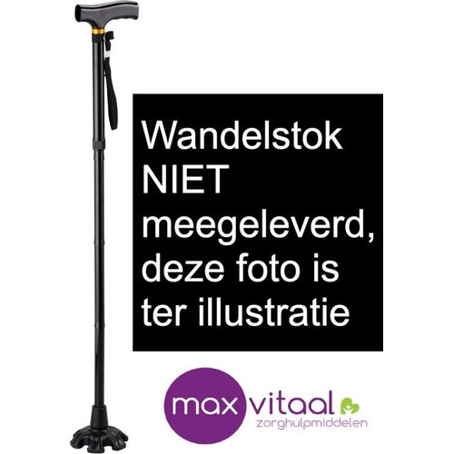 Premis Rubber stokdop flex 6-punts  19mm