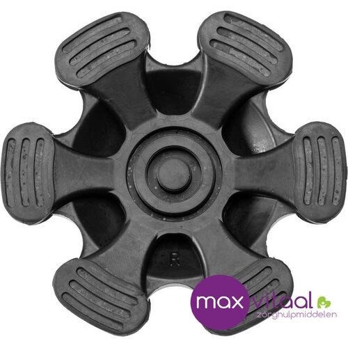 Premis Rubber stokdop flex 6-punts  19mm