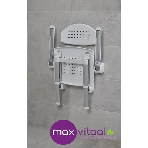 Douchestoel, opklapbaar met pootjes SecuCare