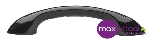 Wandbeugel curve zwart 30 cm Secucare Wandbeugel curve zwart 30 cm Secucare