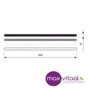 SecuCare anti-slip sticker langwerpig 19x600mm -