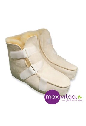 Rolstoel pantoffel Suède - Schapenvacht