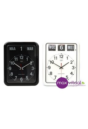 Kalenderklok groot analoog BQ-12A