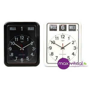 Kalenderklok groot analoog BQ-12A