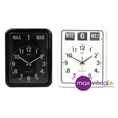 Kalenderklok groot analoog BQ-12A