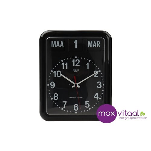 Kalenderklok groot analoog BQ-12A