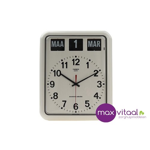 Kalenderklok groot analoog BQ-12A
