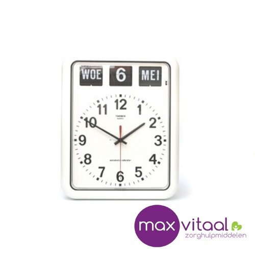 Kalenderklok groot analoog BQ-12A