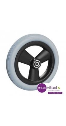 Rolstoelband met velg Ro 150x30-9 Grijs Massief lijn profiel