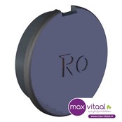 Rolstoelband met velg Ro 150x30-7 Grijs Massief lijn profiel