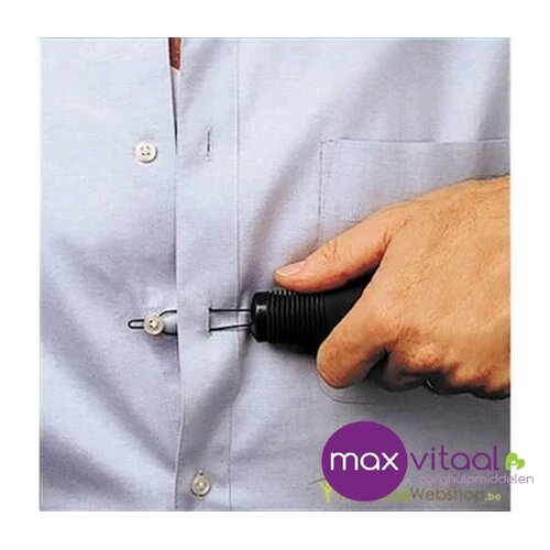 Knopenhaak met verdikt handvat