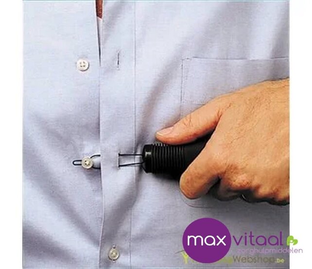 Knopenhaak met verdikt handvat Knopenhaak met verdikt handvat