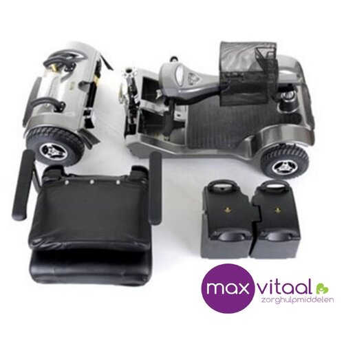 Sterling sapphire 2 Grijs 4 wiel opvouwbare scootmobiel