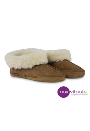 Texelana Maya - hoge pantoffel van schapenvacht