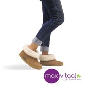 Texelana Maya - hoge pantoffel van schapenvacht