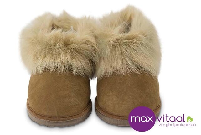 Texelana Nelda - pantoffel van schapenvacht Texelana Nelda - pantoffel van schapenvacht