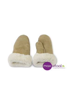 Texelana suède wanten van schapenvacht