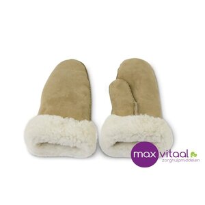 Texelana suède wanten van schapenvacht