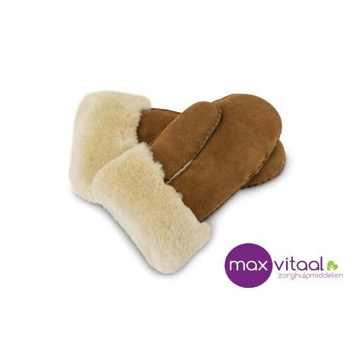 Texelana suède wanten van schapenvacht