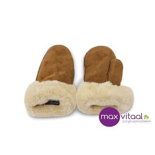 Texelana suède wanten van schapenvacht