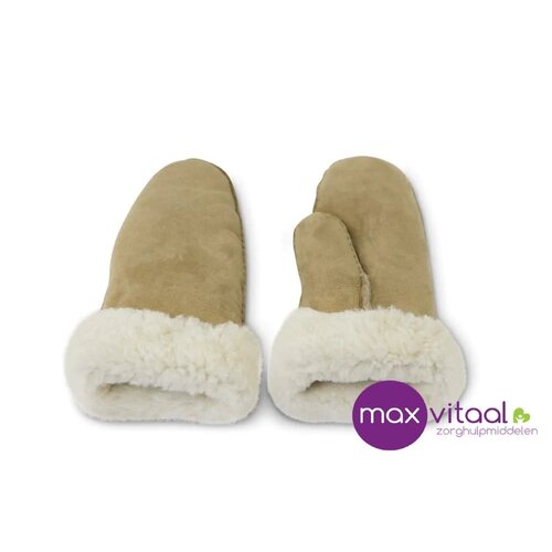 Texelana suède wanten van schapenvacht