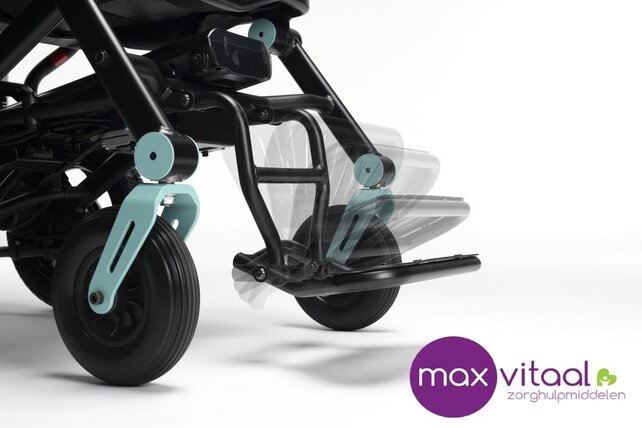 Plego Inklapbare lichtgewicht elektrische rolstoel Plego Inklapbare lichtgewicht elektrische rolstoel