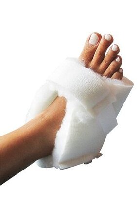 Synthetische hielbeschermers per paar