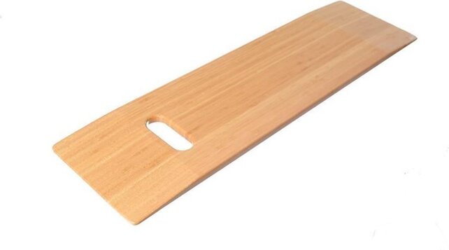 Transferplank bamboe 76 cm met handvat