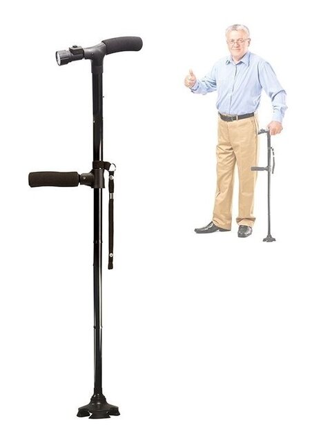 Slimme wandelstok opvouwbaar