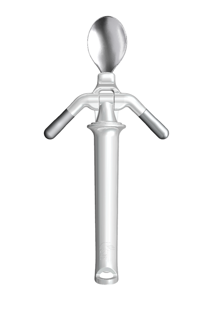 Stabiele en dynamische soeplepel Elispoon Stabiele en dynamische soeplepel Elispoon