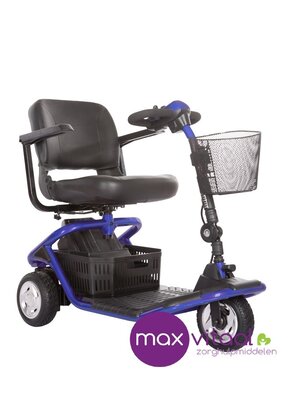 2GOability Zoom Blue 3-wiel scootmobiel opvouwbaar