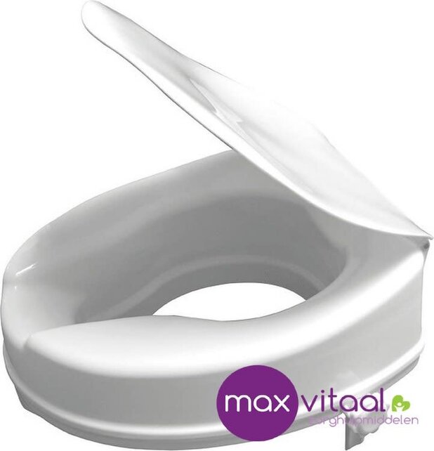 Toiletverhoger 15 cm met deksel