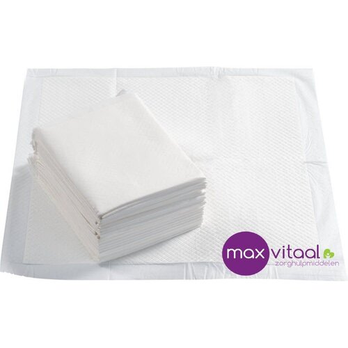 Disposable onderleggers 60 x 60 cm (25 stuks)  Incontinentie bed onderleggers - Wegwerp onderleggers