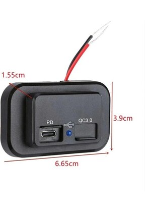 USB Opbouw voor scootmobiel