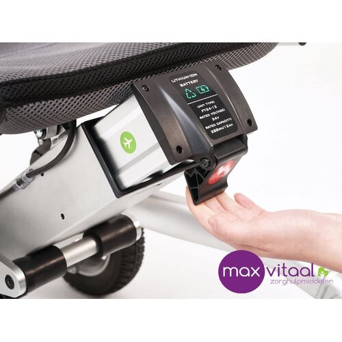 Smart Chair Travel vouwrolstoel blauw