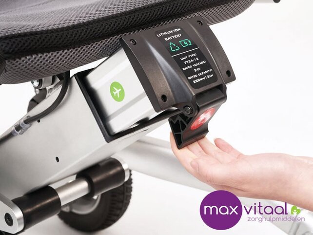 Smart Chair Travel vouwrolstoel blauw Smart Chair Travel vouwrolstoel blauw