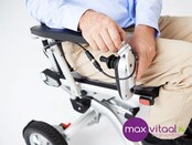 Smart Chair Travel vouwrolstoel blauw Smart Chair Travel vouwrolstoel blauw